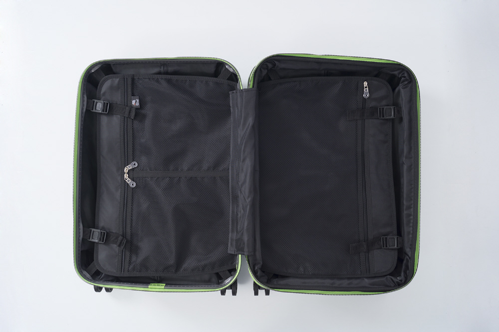 スーツケース ハードキャリー 50L ALiMax サマーグリーン