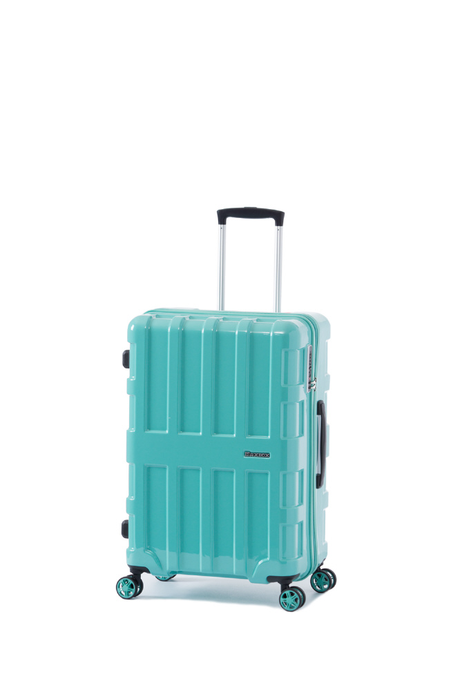 スーツケース ハードキャリー 60L MAXBOX MOSAIC(マックスボックス モザイク) チェレステ ALI-2611  ［TSAロック搭載］｜の通販はソフマップ[sofmap]