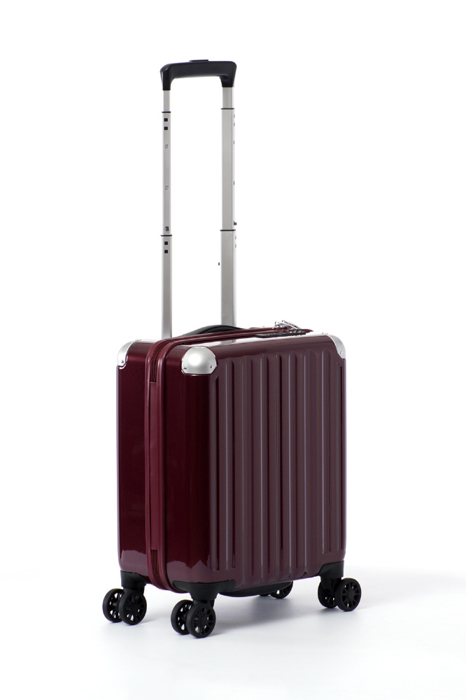 スーツケース ハードキャリー 22L カーボンワイン ALI-6008-14