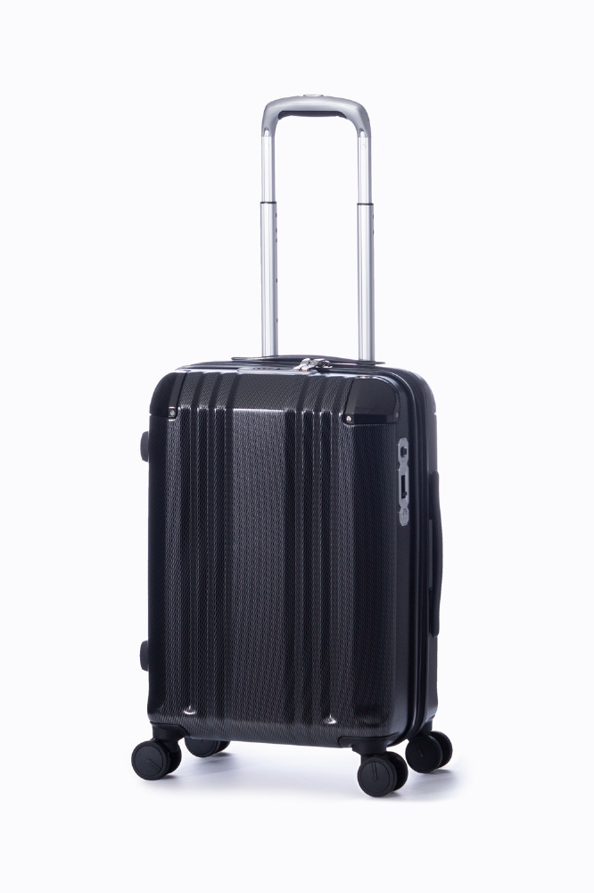 スーツケース ハードキャリー 34L(40L) デカかるEdge ウェーブブラック ALI-008-18W  ［TSAロック搭載］｜の通販はソフマップ[sofmap]