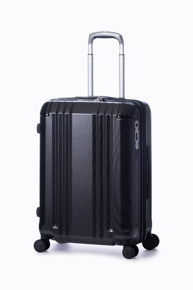 スーツケース ハードキャリー 52L(60L) デカかるEdge ウェーブブラック ALI-008-22W  ［TSAロック搭載］｜の通販はソフマップ[sofmap]