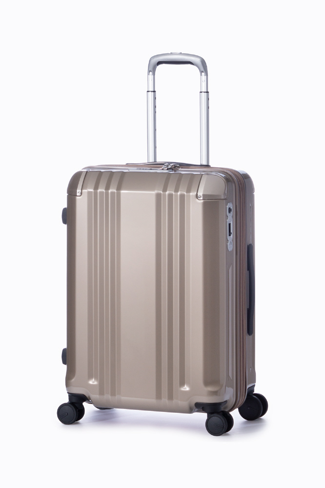 sc-002L シャンパンゴールド L サイズ スーツケース - バッグ