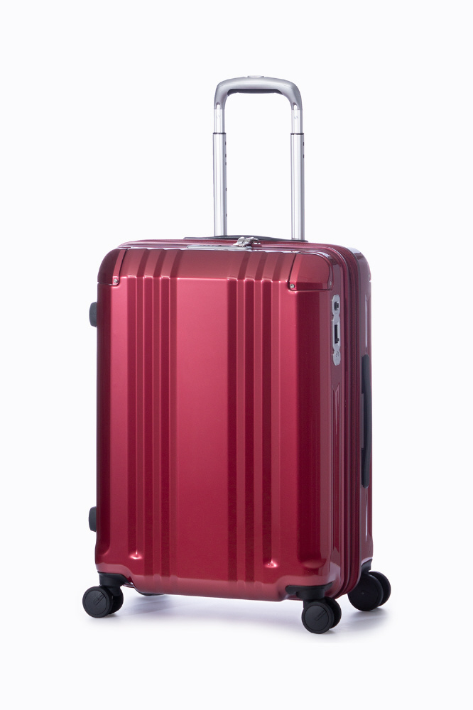 スーツケース ハードキャリー 52L(60L) デカかるEdge ワインレッド ALI-008-22W  ［TSAロック搭載］｜の通販はソフマップ[sofmap]