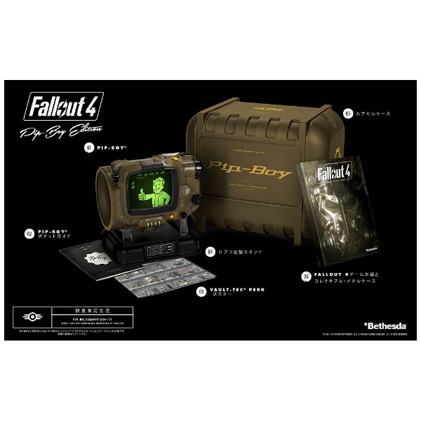 〔Win版〕 Fallout 4 （フォールアウト 4）［Pip-Boyエディション］（未開封） 【PCゲームソフト】