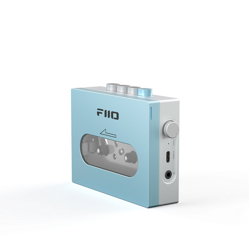 ポータブルカセットプレーヤー ブルー FIO-CP13-L｜の通販は