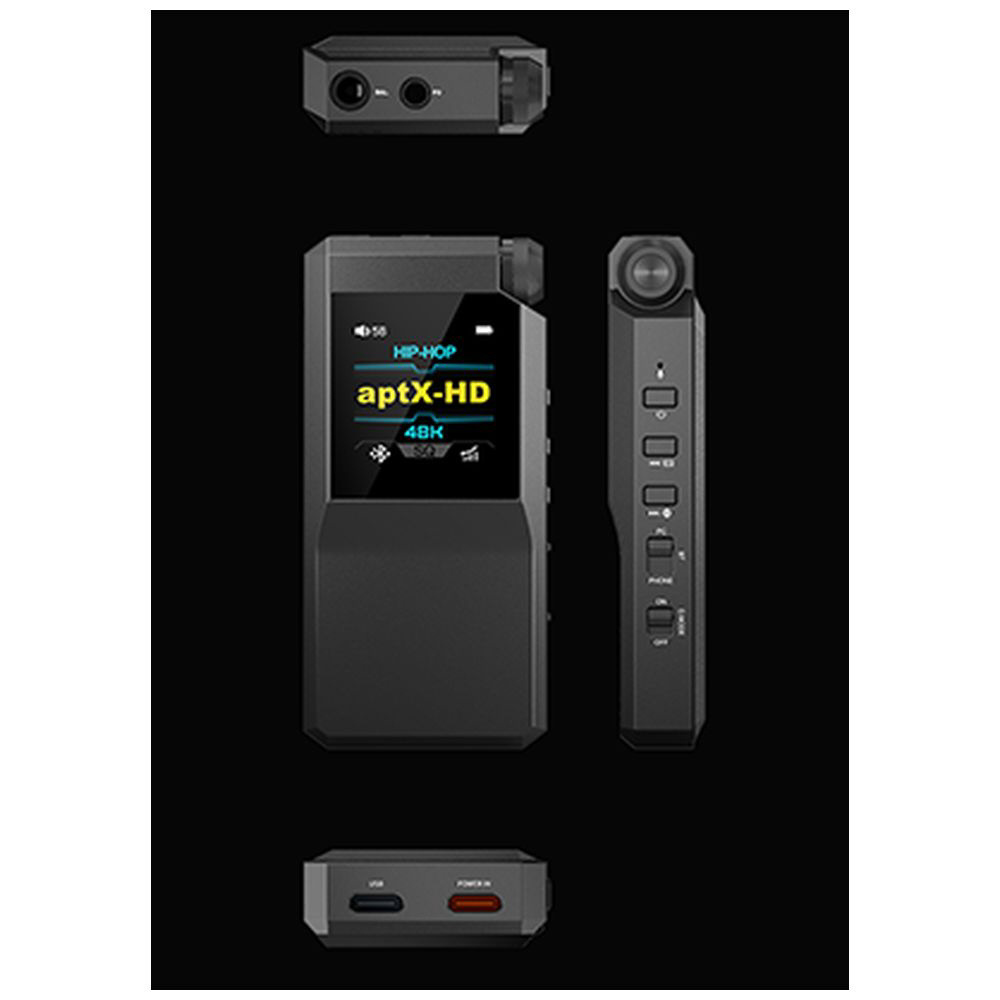 BTR17 Black FIO-BTR17-B ［ハイレゾ対応 /DAC機能対応］｜の