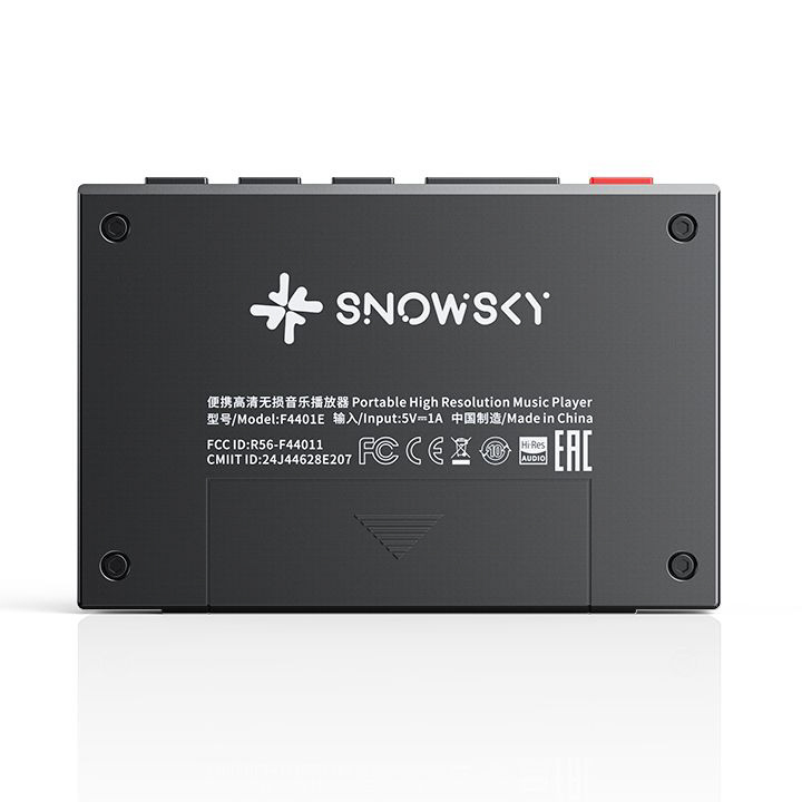 ハイレゾポータブルプレイヤー ECHO MINI Snowsky Black FIO
