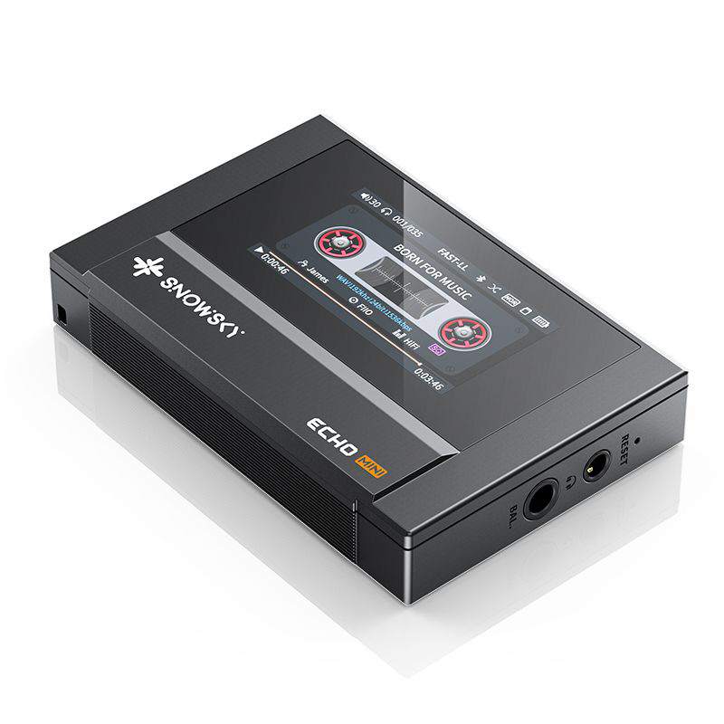ハイレゾポータブルプレイヤー ECHO MINI Snowsky Black FIO