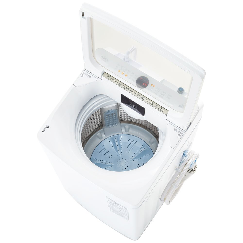 全自動洗濯機／AQUA｜アクア／AQW-VA8N-W／洗濯8.0kg 上開き] - 洗濯機