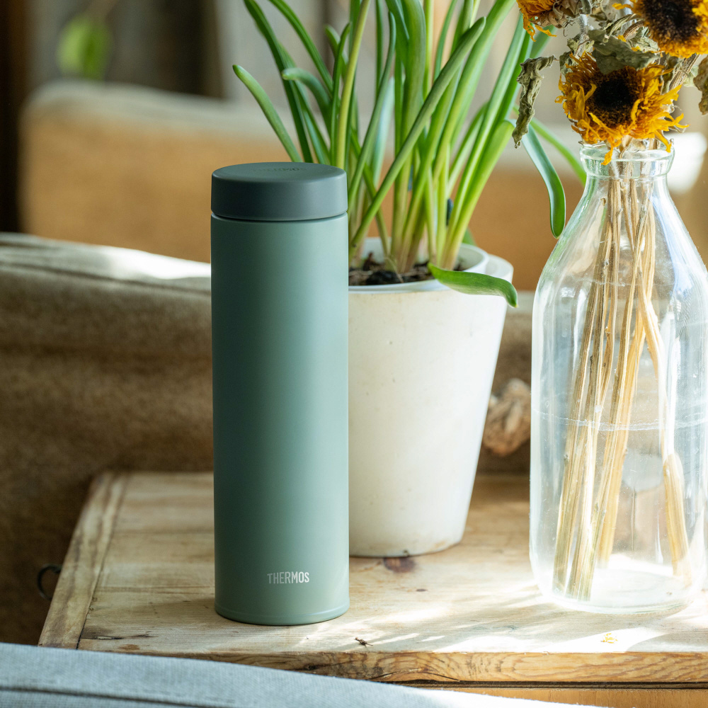 真空断熱ケータイマグ480ml【リーフグリーン】 リーフグリーン JON-481