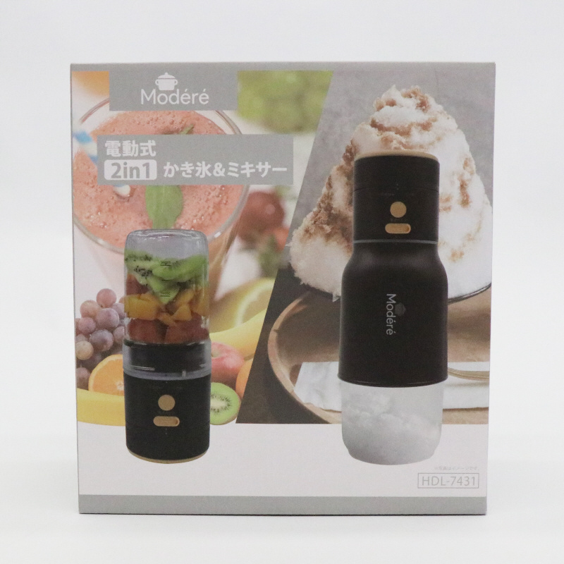新品　電動式2in1かき氷＆ミキサー 電動式2in1かき氷＆ミキサー｜の通販はソフマップ[sofmap]
