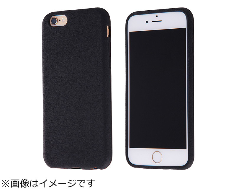Iphone 6用 スリップガード シリコンジャケット ブラック Rt P7c2 B Iphone6s 6ケースの通販はソフマップ Sofmap