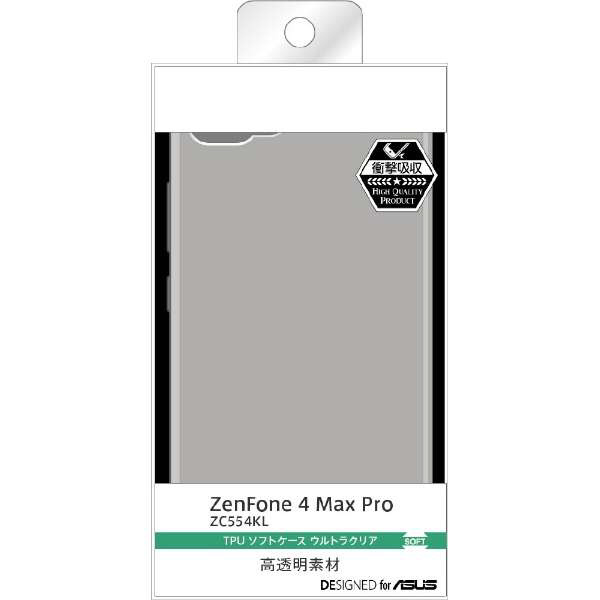 ASUS ZenFone Max Pro ZC554KL TPUソフトケース ウルトラクリア/クリア｜の通販はソフマップ[sofmap]