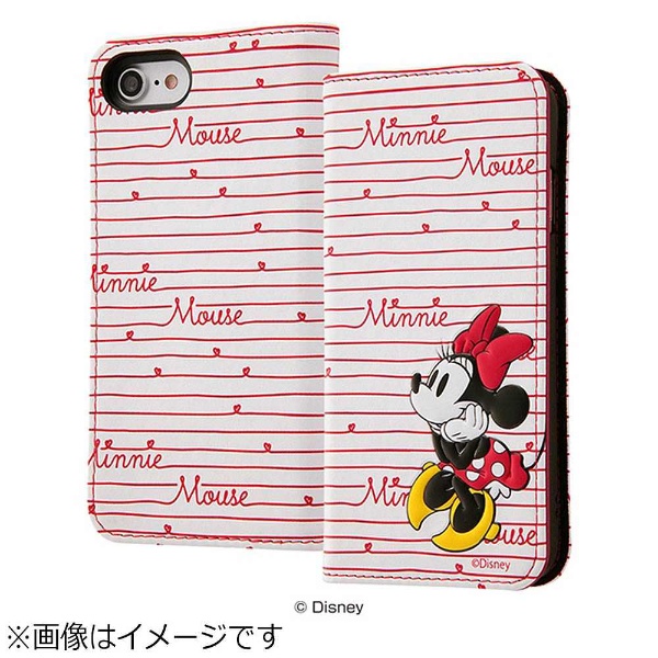 Iphone 8 ディズニー 手帳型ケース カーシヴ ミニーマウス Rtdp14tmn の通販はソフマップ Sofmap