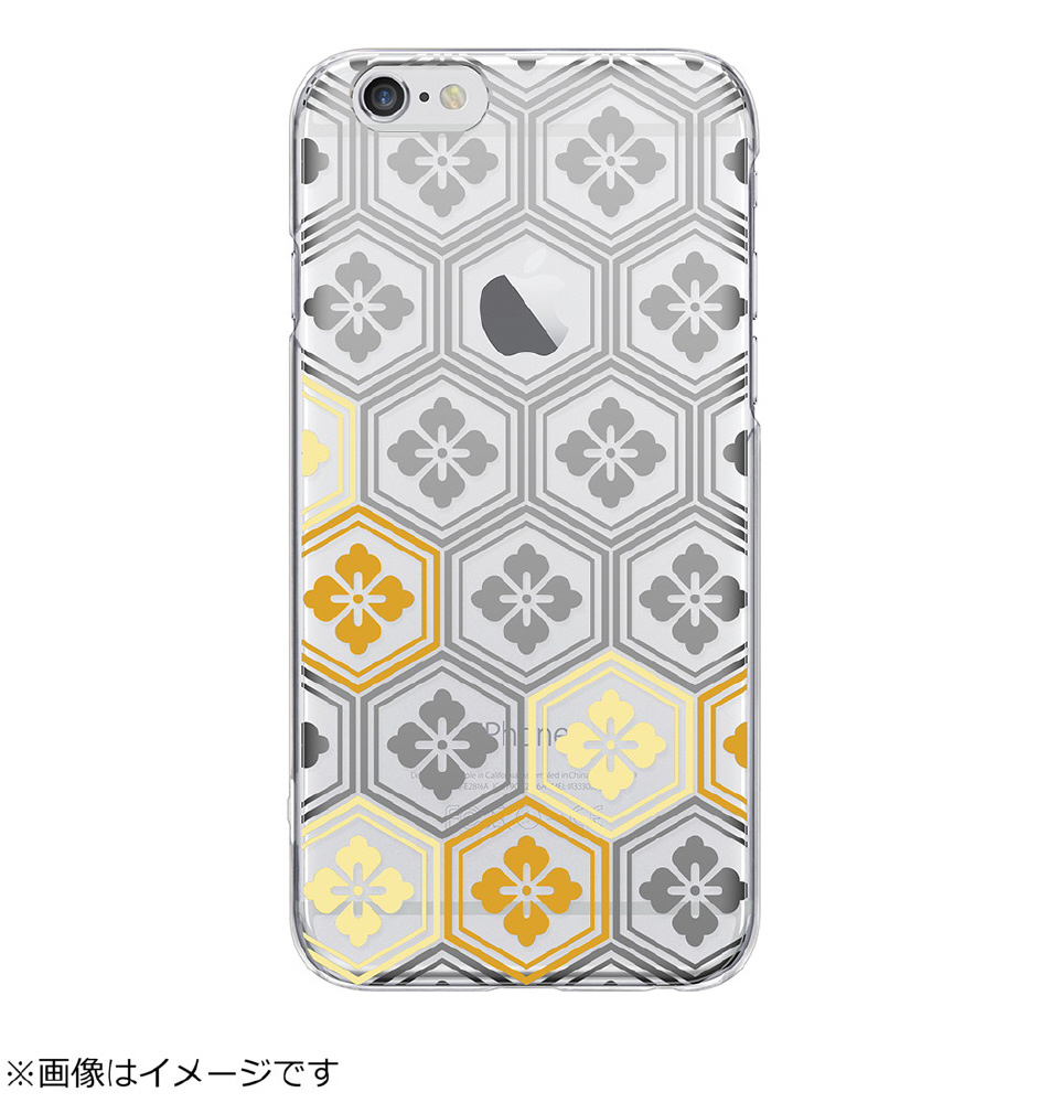 Iphone 6用 And Design クリアハードケース 銀箔 和柄花角 Pg I6ad025 の通販はソフマップ Sofmap