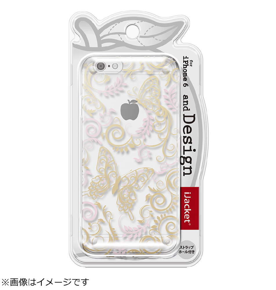 Iphone 6用 And Design クリアハードケース 金箔 蝶々 Pg I6ad043 Iphone6s 6ケース の通販はソフマップ Sofmap