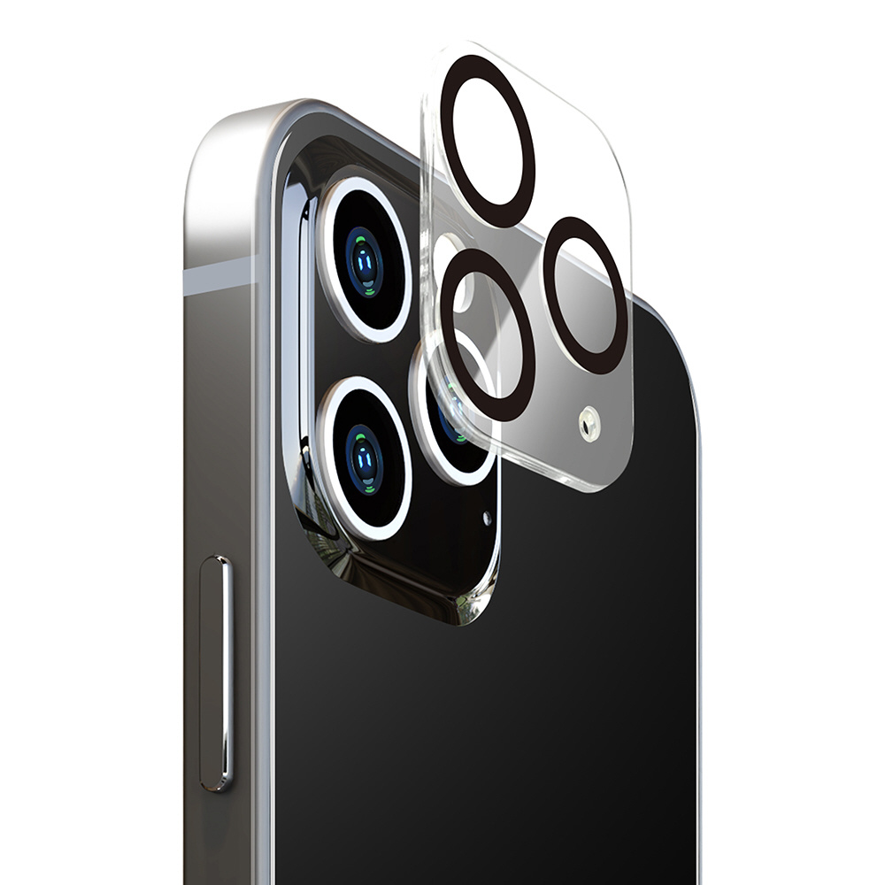 Iphone 12 Pro Max用 カメラレンズプロテクター Pg hclg01cl クリア Iphone 12 Pro Max 6 7インチ 保護フィルムの通販はソフマップ Sofmap