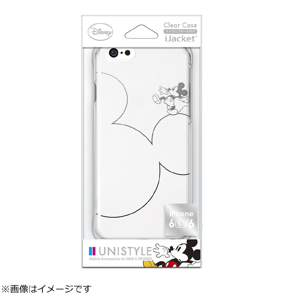 Iphone 6s 6用 箔押しクリアケース ディズニー ミッキーマウス Pg Dcs057mky の通販はソフマップ Sofmap