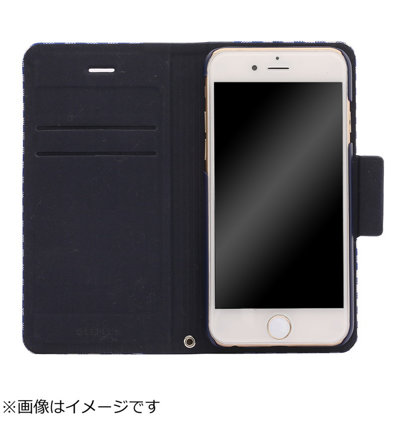 iPhone 6s／6用 薄型デザインケース PRIME Fabric ギンガムチェック B