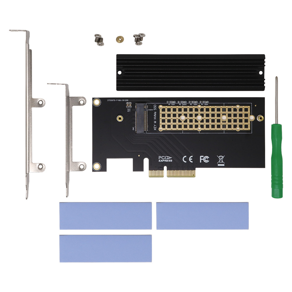 インターフェースカード M.2 NVMe SSDスロット［PCI-Express］ AIF-10