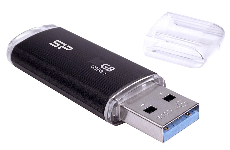 シリコンパワー USBメモリ Type-C 32GB USB3.1 (Gen1) ブラック C10 SP032GBUC3C10V1K