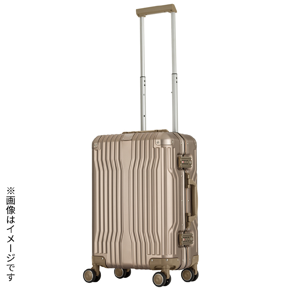 超軽量スーツケース銀Mサイズ大容量TSAキャリーケース中型シルバー