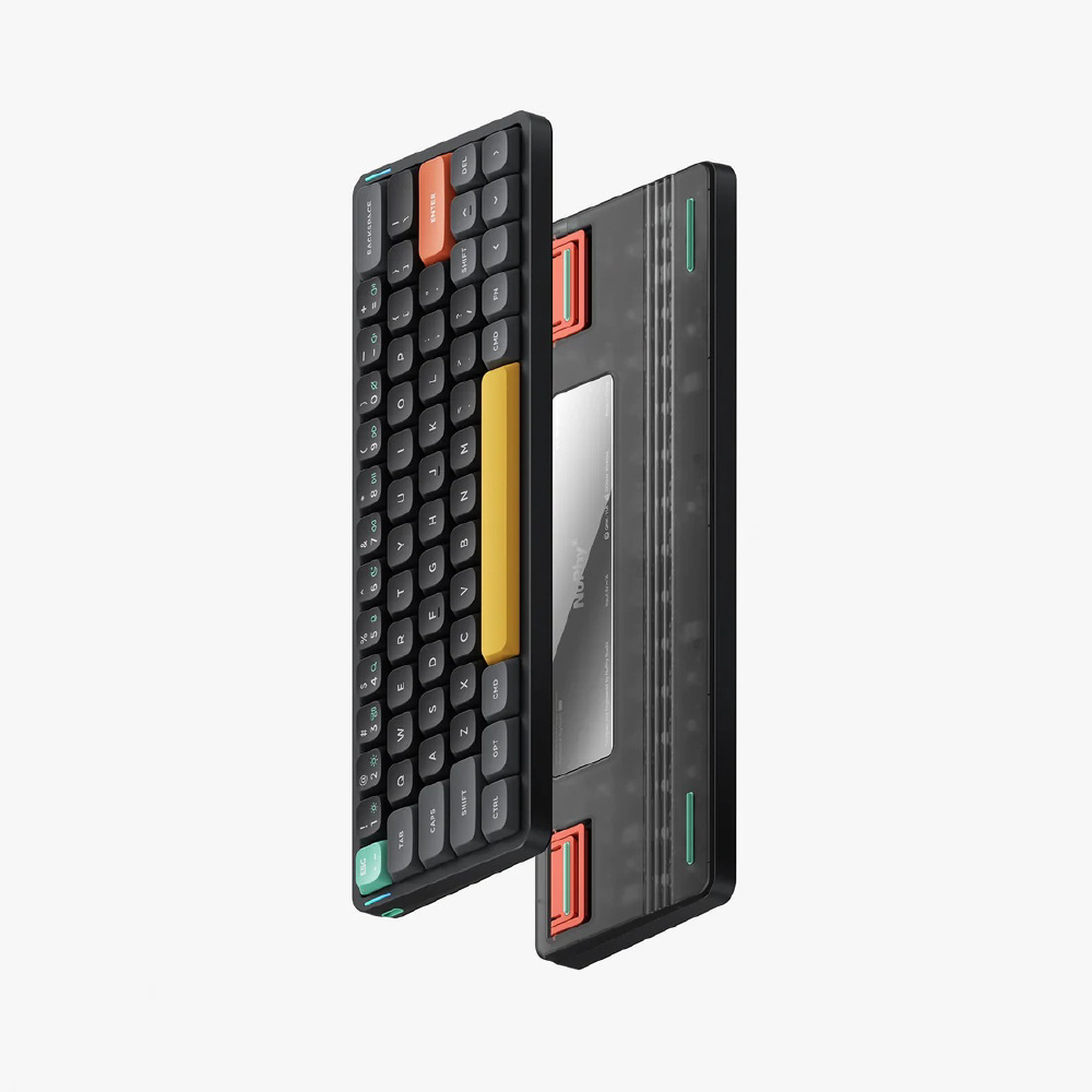 キーボード NuPhy Air60 V2 MOD Cowberry キーボード Air60 V2(Cowberry軸・英語配列) ブラック ba60v2c ［有線