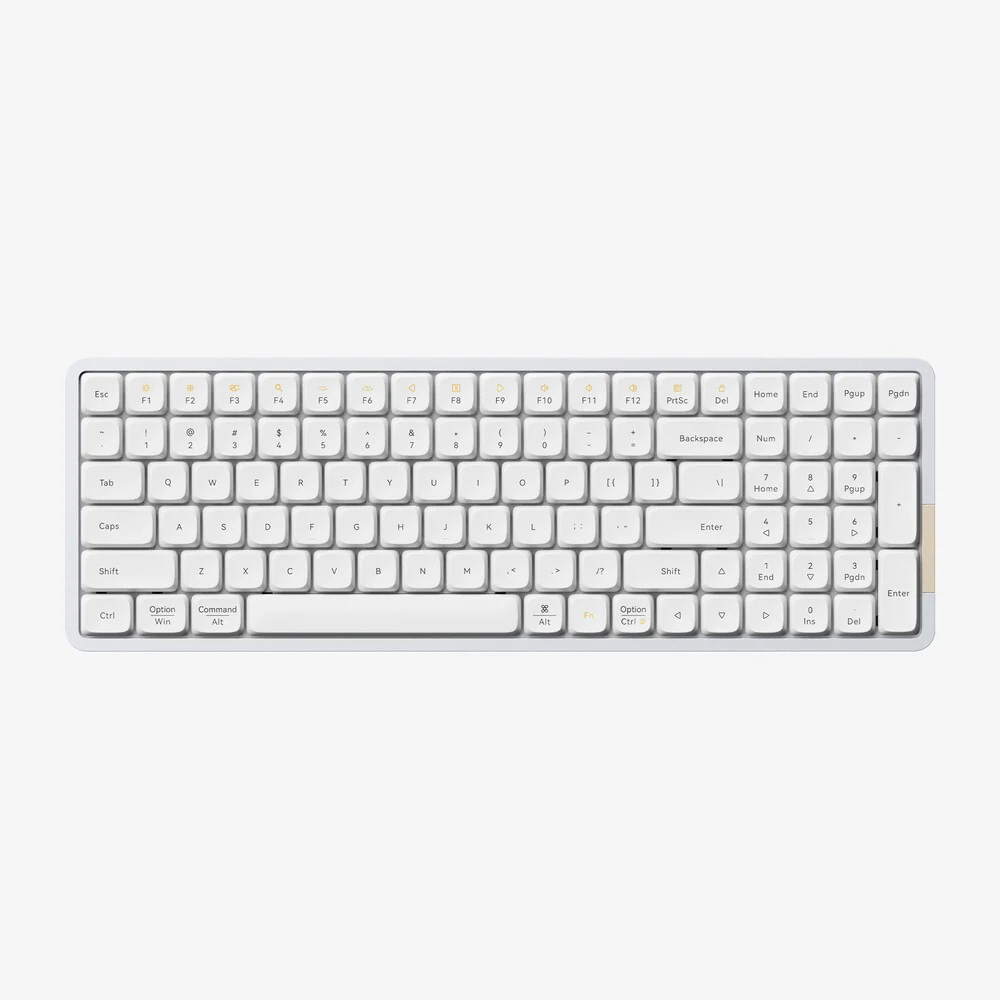 キーボード Flow100(リニア軸・英語配列) シルバー/キーキャップ キーボード Flow100(リニア軸・英語配列) シルバー/キーキャップ