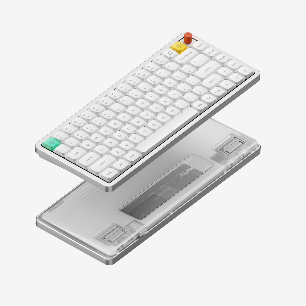 キーボード Air75 V3(Blush nano軸・英語配列) ホワイト wa7v3ap