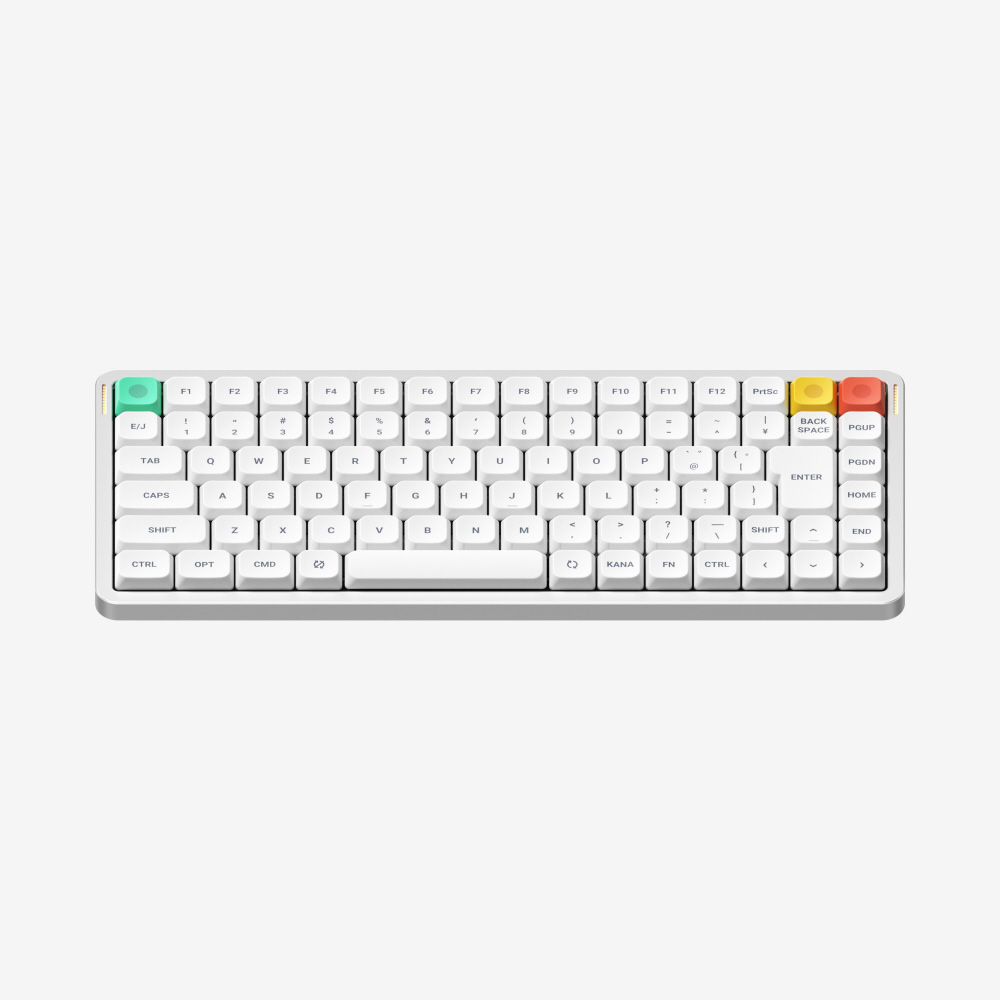 キーボード NuPhy Air75 V3 - Nova White / Blush Nano キーボード Air75 V3(Blush nano軸) ホワイト wa7v3jp ［有線