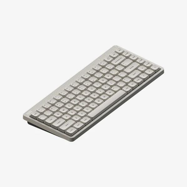 キーボード Node75 - Low-profile(Red nano軸・英語配列) ルナホワイト