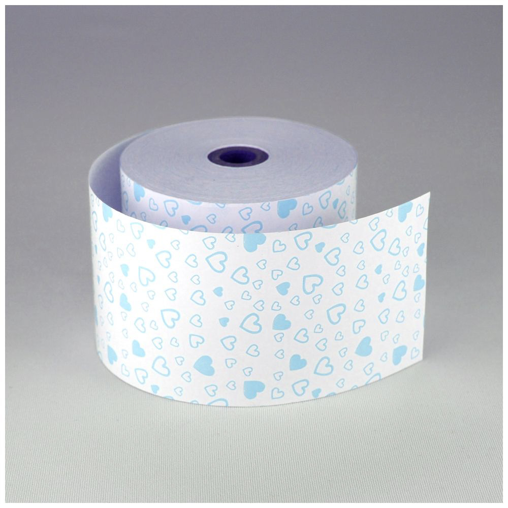感熱カラーロール紙 水色 58×80×12 （50巻） カラーサーマルロール紙 - 5