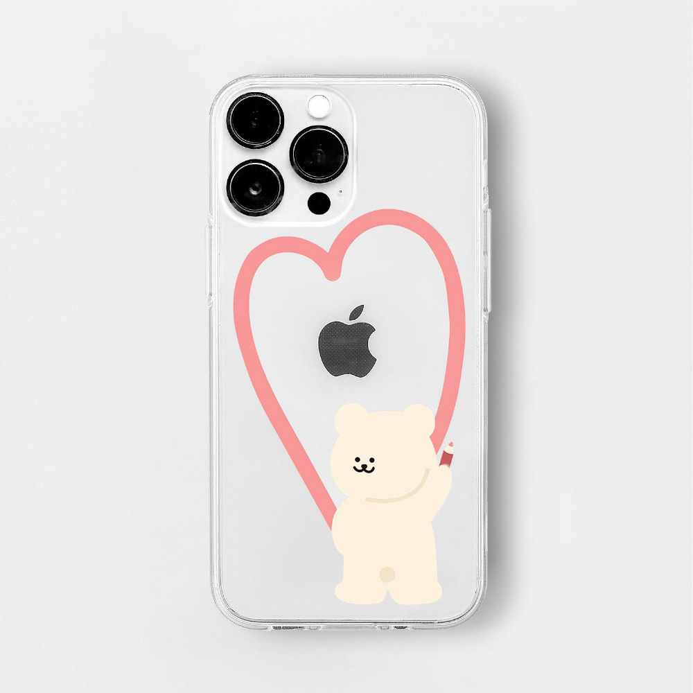 Apple - くまくま Amazon.co.jp: Iphone14ケース くま クマ 熊 ピンクハート