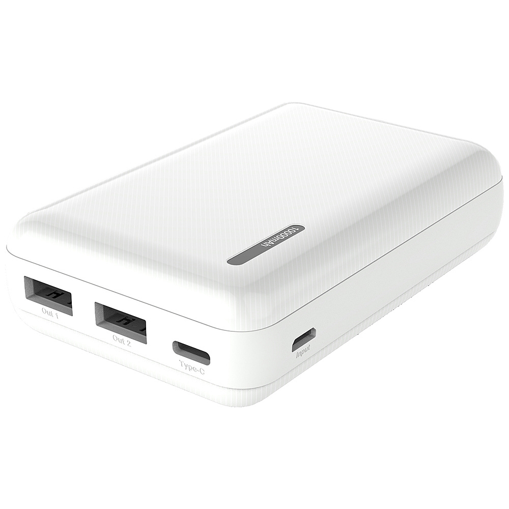 モバイルバッテリー 10000mAh 付属ケーブル:microUSB ホワイト GWP
