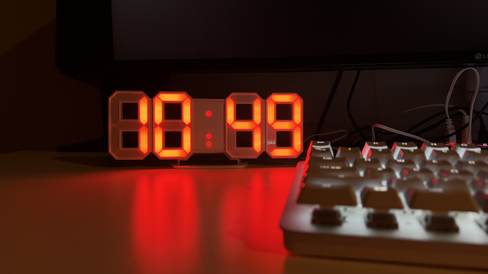 LEDデジタル時計「NUM Clock｣ TZ-NUM｜の通販はソフマップ[sofmap]