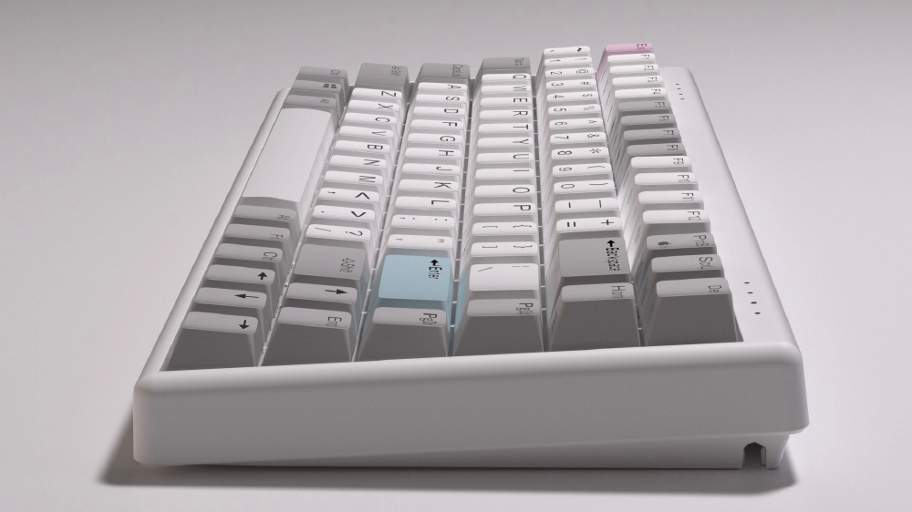 キーボード Mini 84 Pro(英語配列) ホワイト X84EC(S)Ble/35gf ［有線