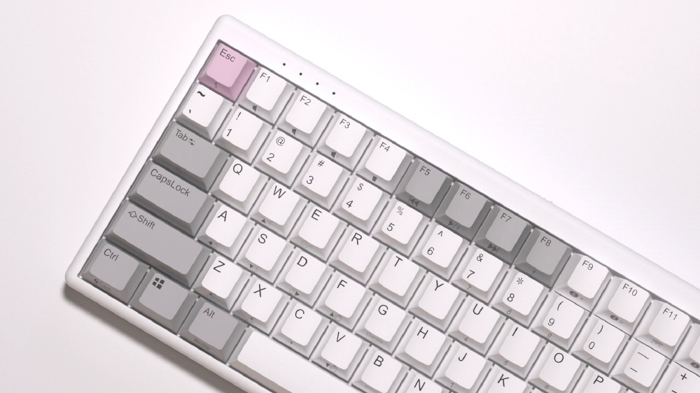 キーボード Mini 84 Pro(英語配列) ホワイト X84EC(S)Ble/35gf ［有線