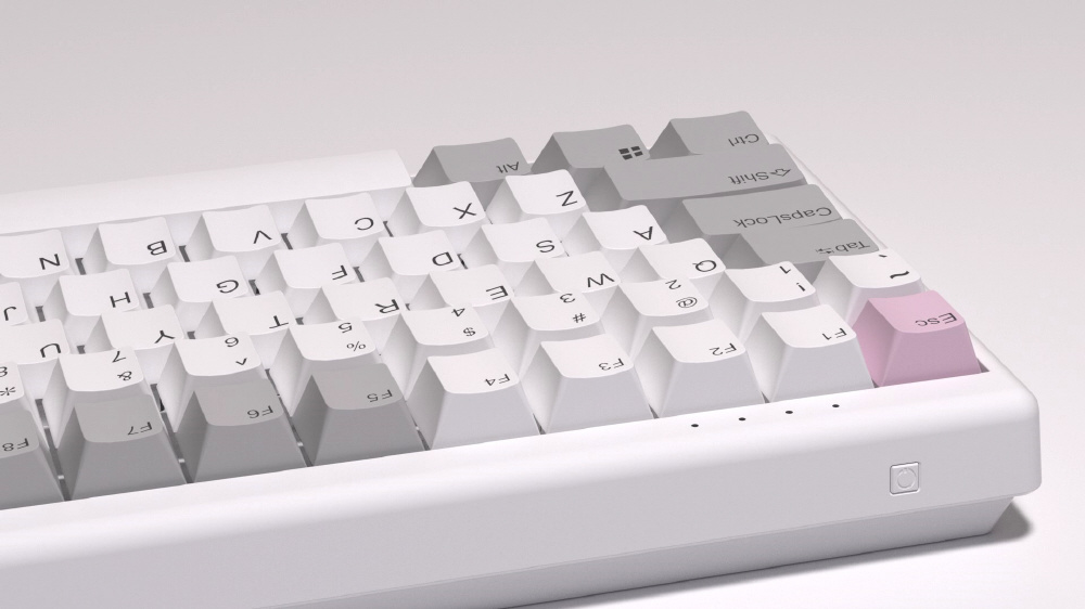 キーボード Mini 84 Pro(英語配列) ホワイト X84EC(S)Ble/35gf ［有線