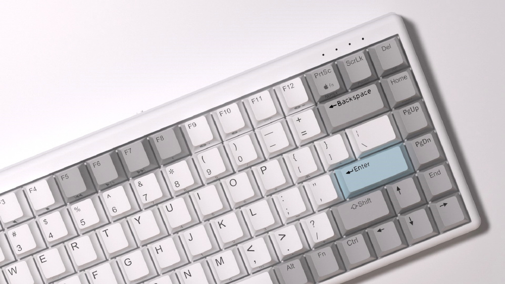 キーボード Mini 84 Pro(英語配列) ホワイト X84EC(S)Ble/35gf ［有線