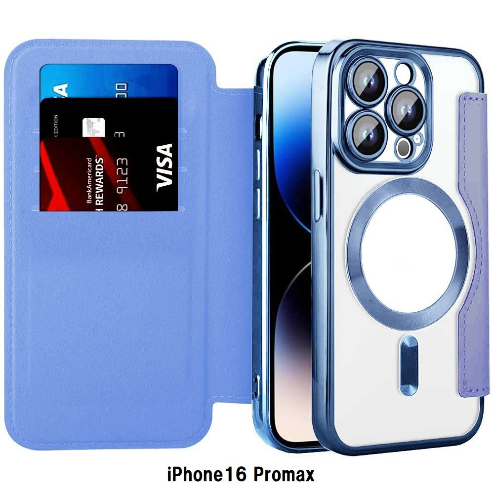 iPhone 16 Pro Max MagSafe対応 手帳型ケース シーブルー RM iPhone 16 Pro Max MagSafe対応 手帳型ケース シーブルー RM