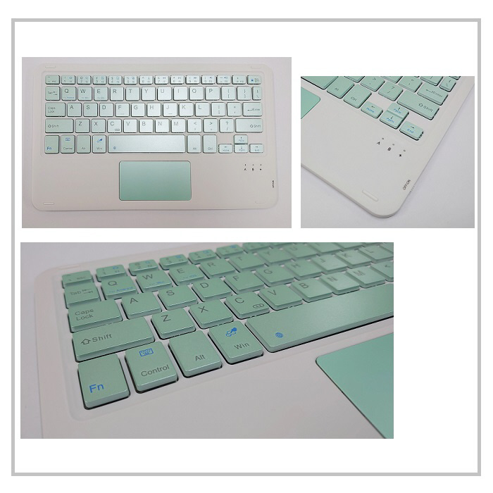 10.9インチ iPad（第10世代）用 キーボード＆ケース シーブルー RM