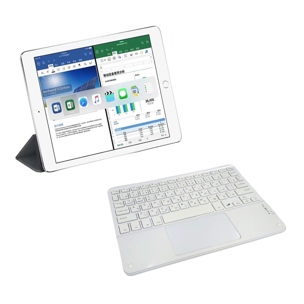 10.9インチ iPad（第10世代）用 キーボード(かな有り)＆ケース