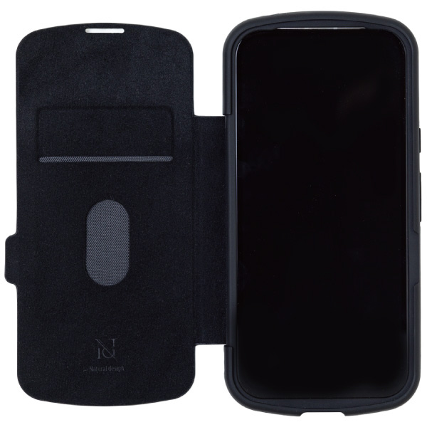 GooglePixel8a 手帳型ケース Chrome-NATURAL ブラック GP8a-CHN02｜の