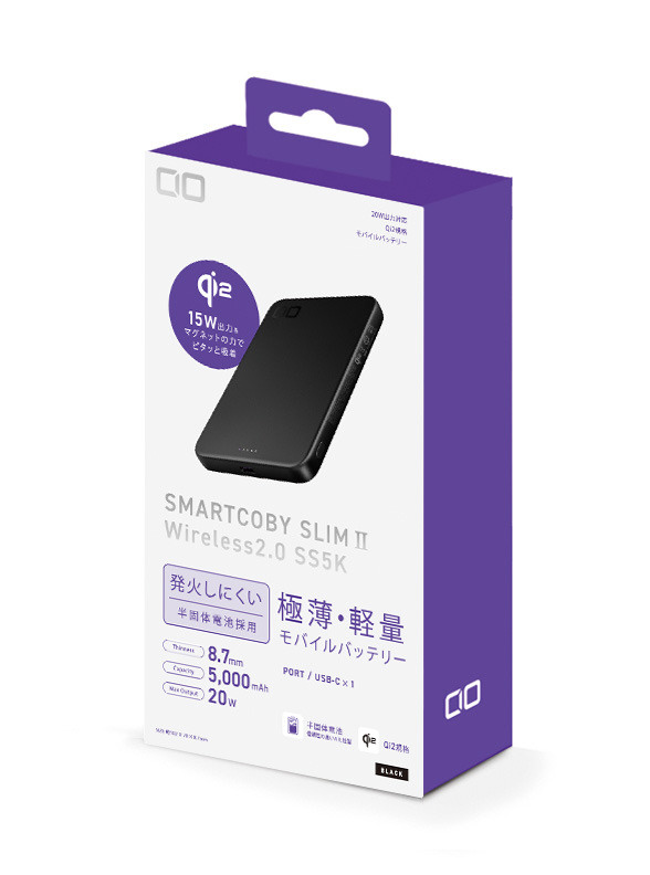 SMARTCOBY SLIMII Wireless2.0 SS5K ブラック CIO-MB20W1C-SSA5K-S2W15