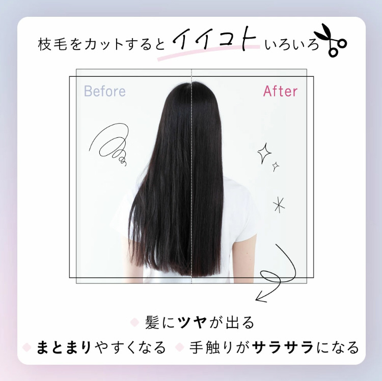 AZ-887 ポイントケアカッター枝毛 切れ毛 枝毛カット 枝毛カッター｜の