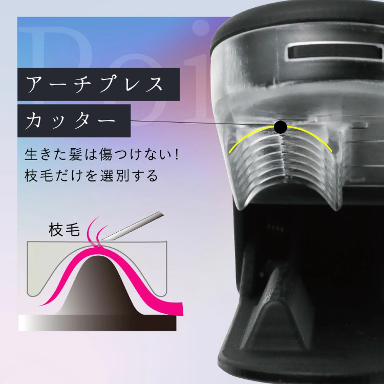 AZ-887 ポイントケアカッター枝毛 切れ毛 枝毛カット 枝毛カッター｜の