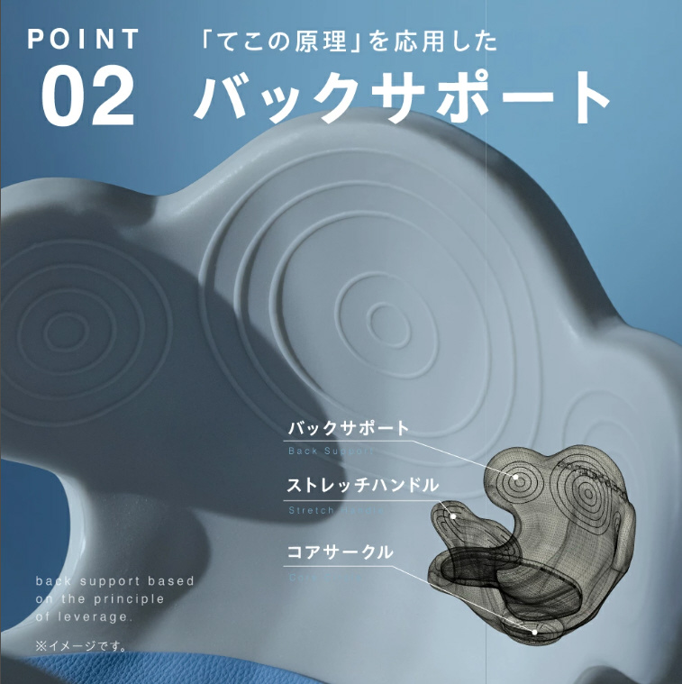 サークルバランス ヨガ 開脚チェア AZ-984 ヨガバランス開脚チェア Circle balance(サークルバランス) | amepla