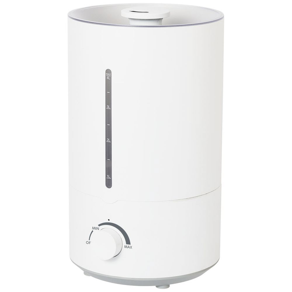 ホワイト 置き型加湿器 超音波式加湿器 ホワイト CDKC403WH ［超音波式］｜の通販はソフマップ