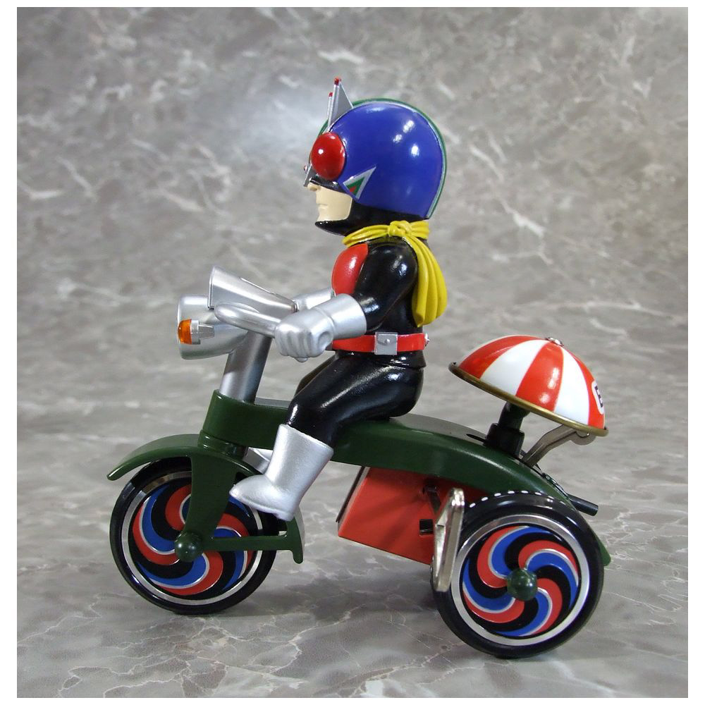 プレミアムバンダイEX三輪車「仮面ライダーV3」Aタイプ フラッグ付き