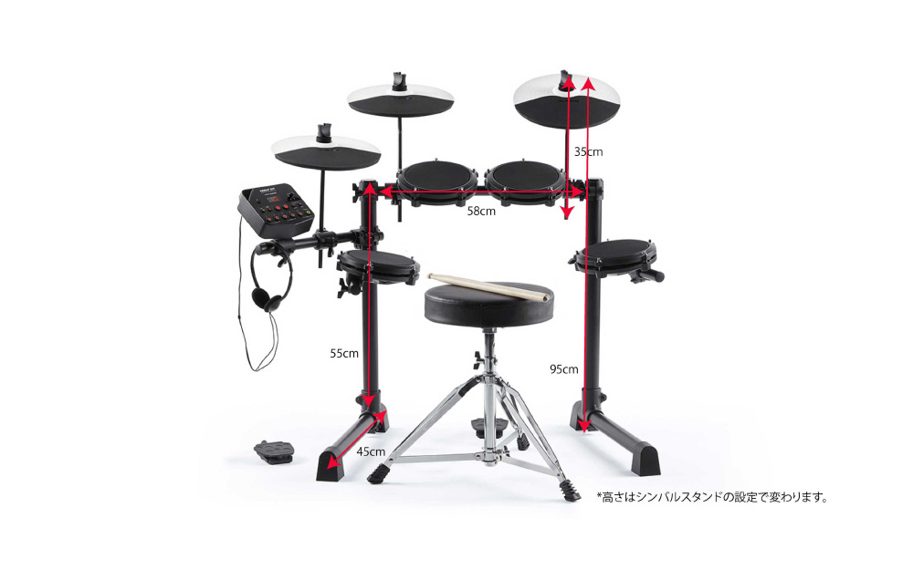 ALESIS DMLITE KIT 電子ドラム キット アレシス - 器材